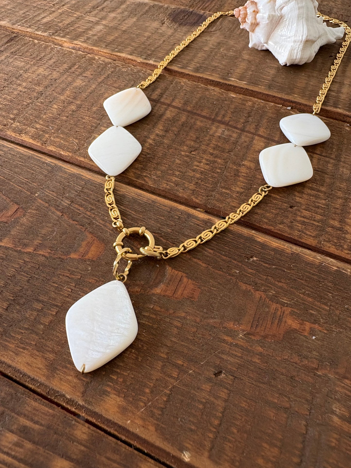 Collier PÉNÉLOPE upcyclé