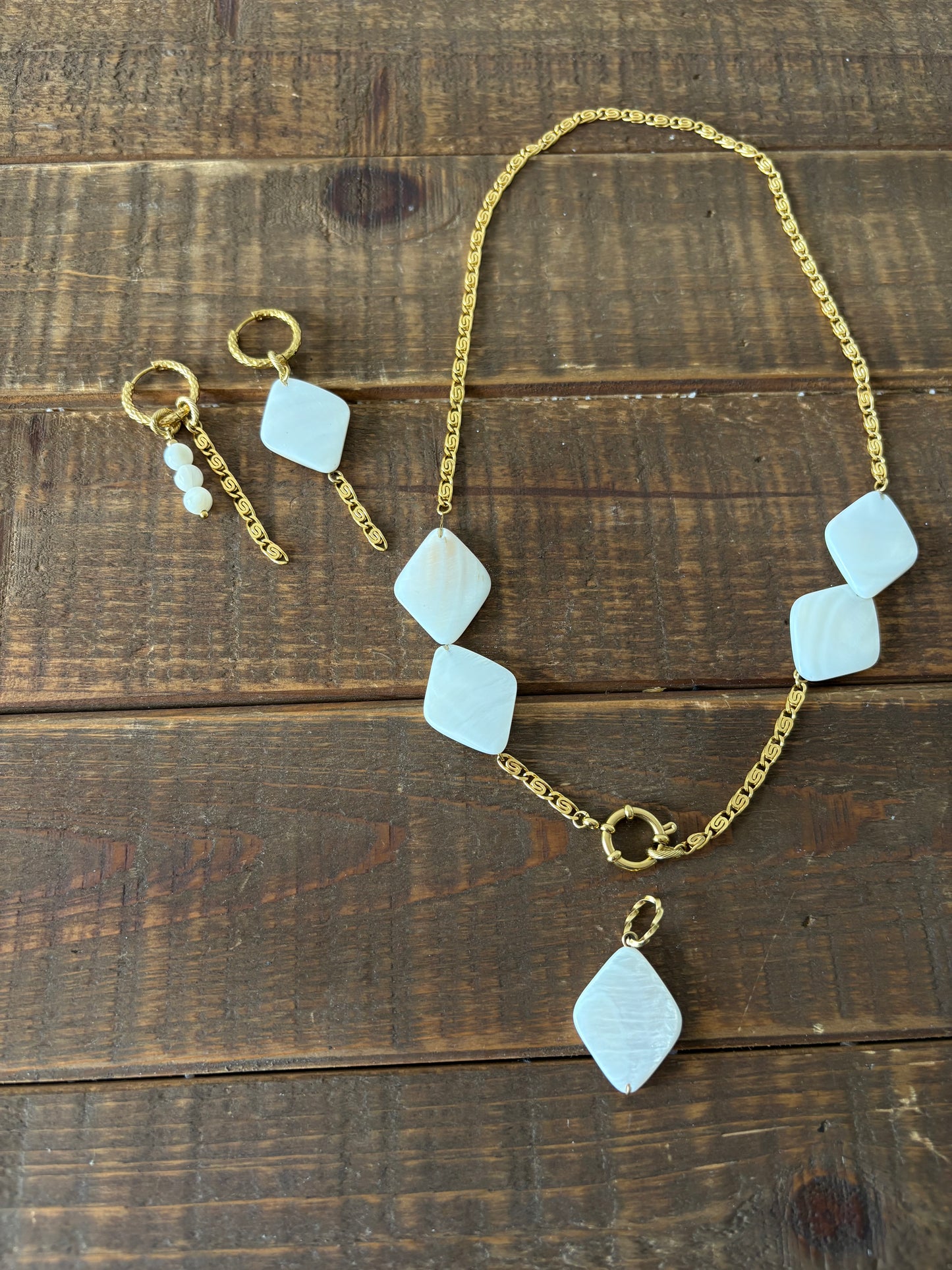 Collier PÉNÉLOPE upcyclé