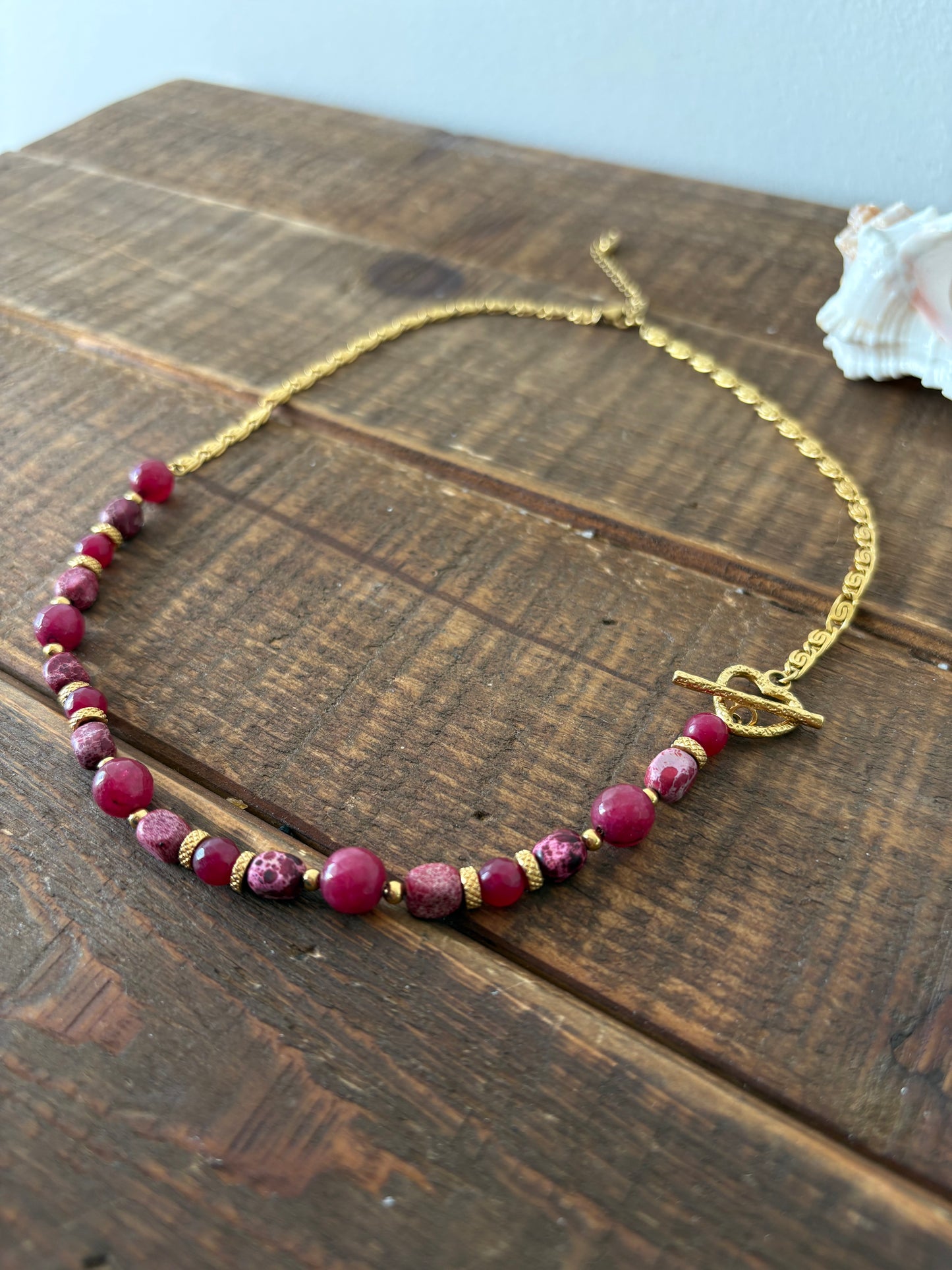 Collier HALIADES Rose
