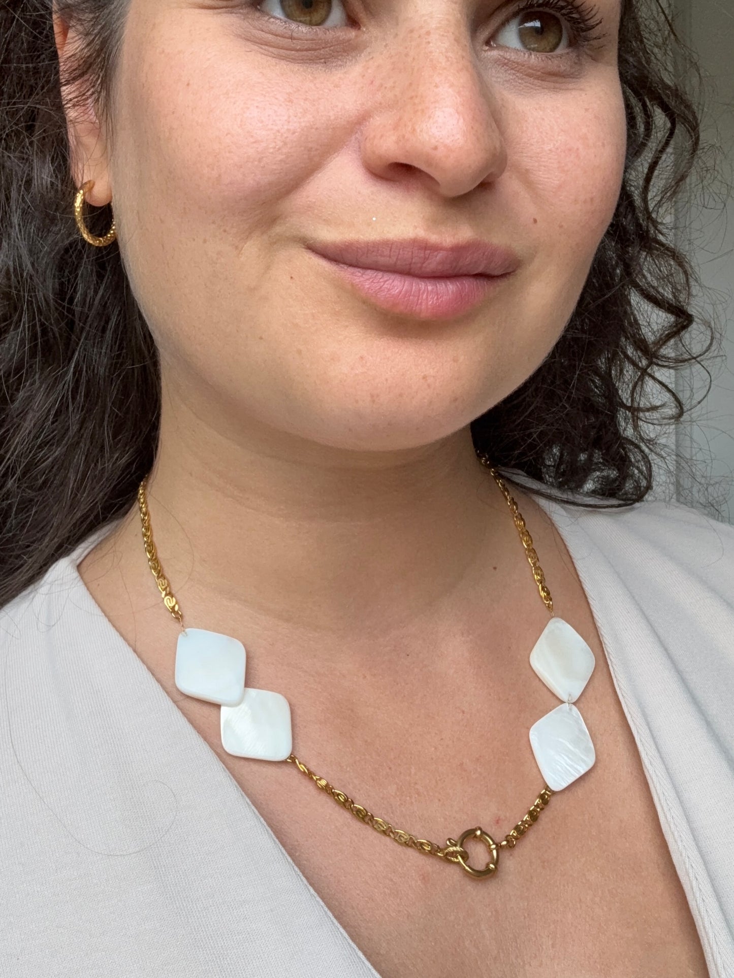 Collier PÉNÉLOPE upcyclé