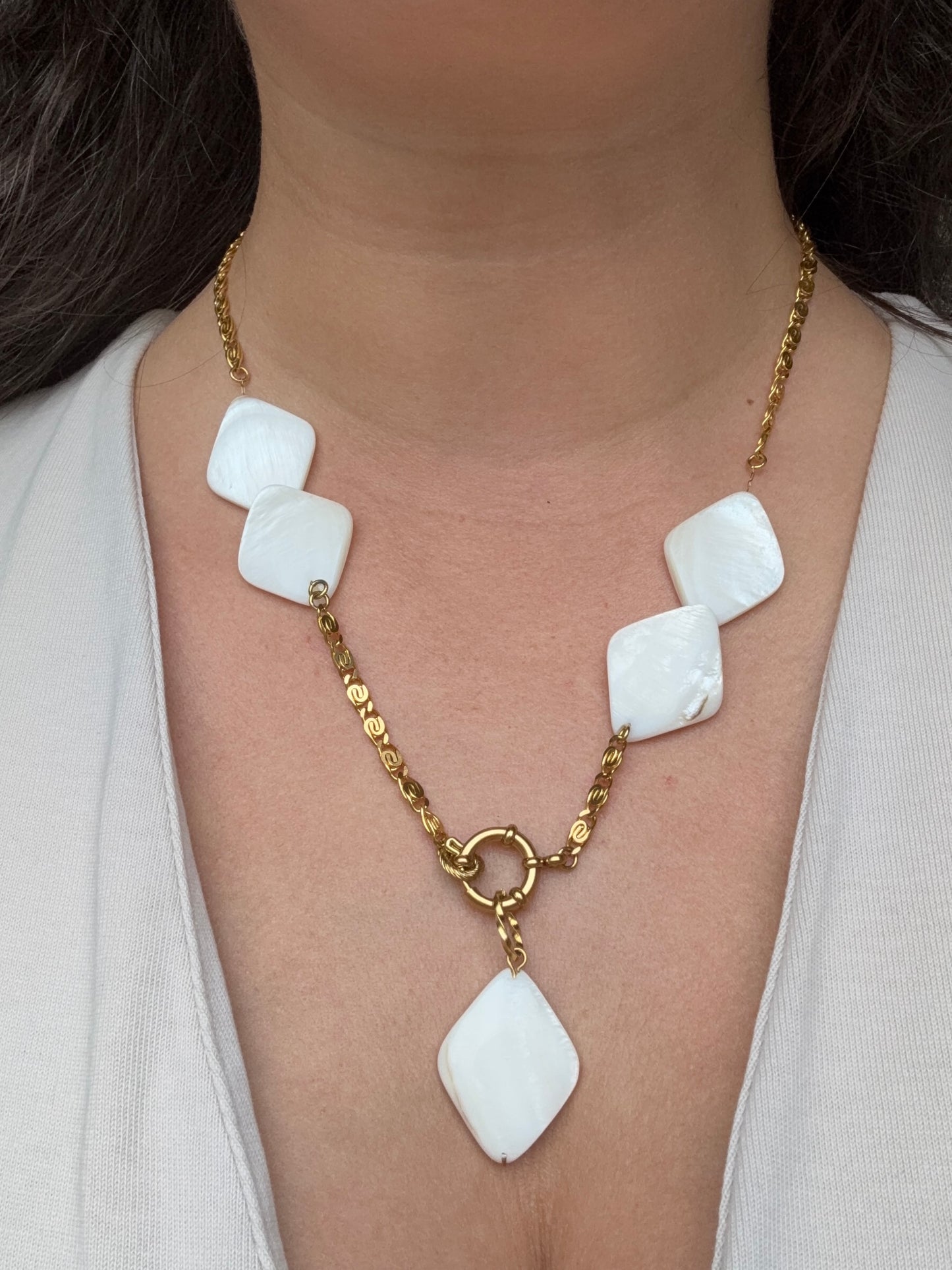 Collier PÉNÉLOPE upcyclé